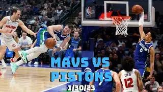 Dallas Mavericks Full Team Highlights vs the Pistons (01.30.2023)