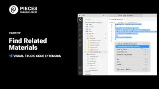 Power Tip: Find Related Materials  | Visual Studio Code Extension