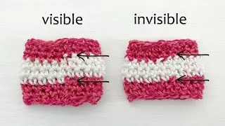 HOW TO CROCHET AN INVISIBLE COLOR CHANGE