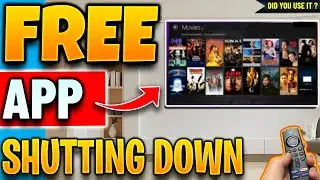 🔴 FREE Streaming App Is Shutting Down !