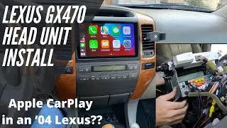 Lexus GX470 Modern Head Unit Install