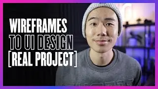 Real UX Project: From Data, Wireframes to UI Design Process