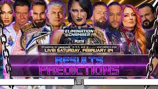 WWE Elimination Chamber 2024 - Results Predictions