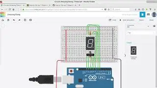 How to Set up 7-Segment Displays on the Arduino - Arduino w/TinkerCAD Circuits