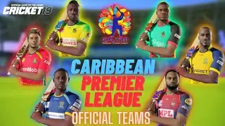 Caribbean Premier League Official Teams || Cricket 19 Ultimate Edition DLC ||