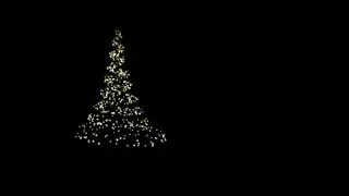 Green Screen and Black Screen Christmas Lights video effects