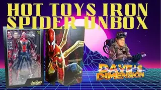 NEW HOT TOYS IRON SPIDER-MAN UNBOXING AND REVIEW #marvel #actionfigures #toys