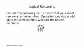 Logical Reasoning: Problem Solving Strategy 1