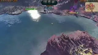 Total War WARHAMMER 3: компания Берег вампиров. Тайм скип + победа в быстрой компании.