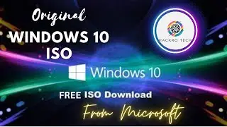 Download Windows 10 ISO File From Microsoft (Genuine)