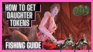 How to get Daughter Tokens & Fishing Guide | Warframe - Heart of Deimos | 