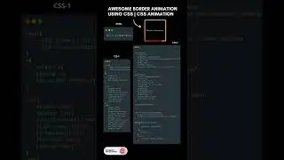 Border Animation Using CSS | Frontendonline