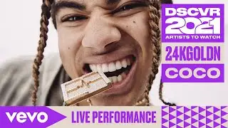 24kGoldn - Coco (Live) | Vevo DSCVR Artists to Watch 2021