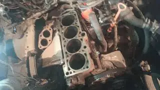 Капитальный ремонт двигателя Audi 100 2.0 начало