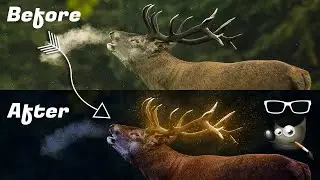 Do You Know How To Make Antlers Glow in GIMP?