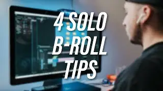 4 SOLO BROLL TECHNIQUES | How to Film Yourself