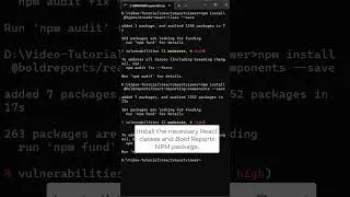 How to Display Reports Directly in Your TypeScript React App?