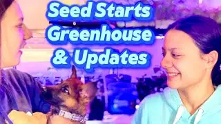 #SurvivalSeeds2024 - New Seed Starts & Greenhouse Cold Hardening