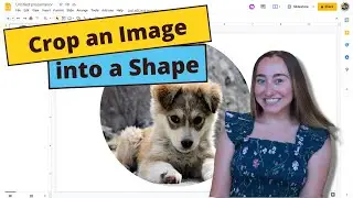 How to Crop an Image into Shape in Google Slides | Mask Image with Shape | 2 Minute Tech Tip!