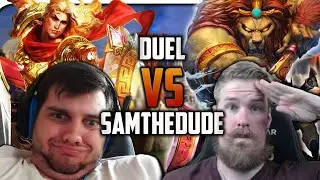 INCON VERSUS SAMTHEDUDE LEGENDARY 1v1! Anhur Smite Ranked Duel