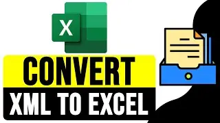 How to CONVERT XML FILE into EXCEL FILE 2024 | Import XML into XLS | Load XML into Excel