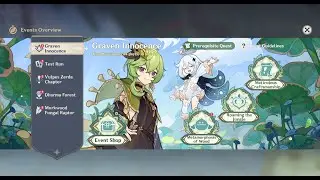 Graven Innocence: Day 1 - Part 1 Events [Genshin Impact][3.0 Event]