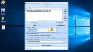 How To Use Convert Multiple Image Files To PDF Files Software