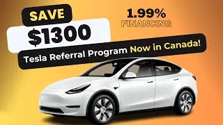 Tesla Referral Program Now in Canada with 1.99% Interest Rates