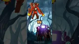 Infected Titan Speakerman vs Titan Speakerman | Epic Battle 🔥