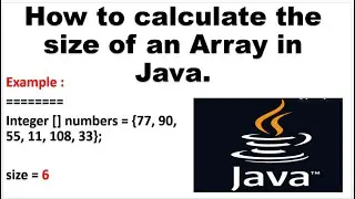 How to find the size of an array in Java