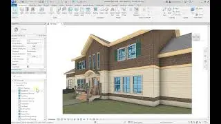 Autodesk Revit User Interface Tutorial Introduction | Residential Design Using Autodesk Revit 2024