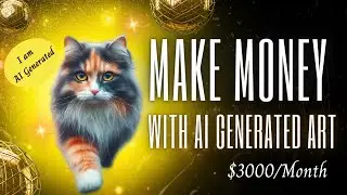 How To Make Money With AI Generated Art and Graphics