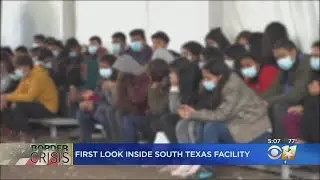 Journalists Allowed Inside Texas Border Detention Facility For Migrant Children