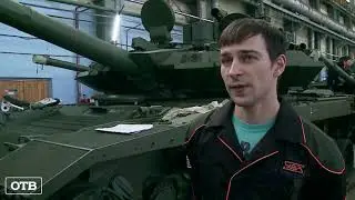Уральские танки готовят к параду Победы на Красной площади