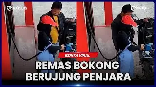 POLISI TANGKAP PELAKU REMAS BOKONG OPERATOR PERTASHOP YANG VIRAL