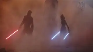 Young Ahsoka Tano VS  Anakin Skywalker Lightsaber Fight
