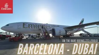 Trip Report | Barcelona - Dubai | Emirates Economy Class | Boeing B777-200LR