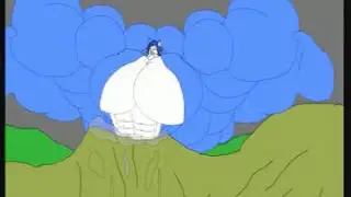 Krystal Muscle Growth (Slow-Motion)
