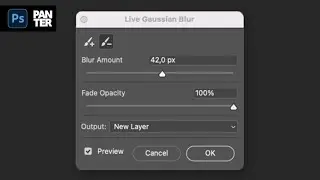 New Gaussian Blur Beta in Photoshop 2023 Beta