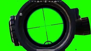 PUBG MOBILE - KAR98K WITH SCOPE GREEN SCREEN/ICON/SHOOT SOUND EFFECT