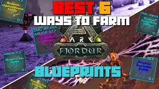 ARK: Fjordur | BEST 6 Ways To Farm Blueprints & Loot | BPS QUICK Guide & How To Run Them!