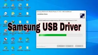 How to Install Samsung USB Driver in PC