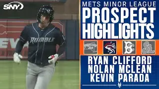 Mets prospects Ryan Clifford & Kevin Parada hit HRs, two-way player Nolan McLean K’s five | SNY