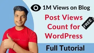 Post View Counter for WordPress || How to Show Views on Posts || Post View Counter Plugin