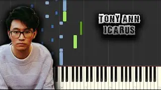 Tony Ann - ICARUS - [Piano Tutorial] (Synthesia) (Download MIDI + PDF Scores)