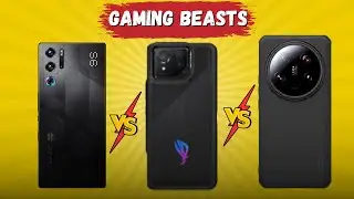 ASUS ROG Phone 8 Pro vs Xiaomi 14 Ultra vs RedMagic 9S Pro – Which is the Ultimate Gaming Beast?