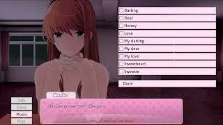 What Happens If You Try To Call Yourself A Bad Name In Monika After Story