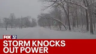 Power outages impact nearly 100K in Chicago area amid dangerous winter storm