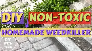 DIY non-toxic homemade weed killer | Weed killer spray DIY with 3 products you already have at home