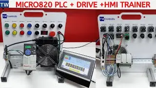 Your Micro820 PLC Trainer, Drive, and HMI